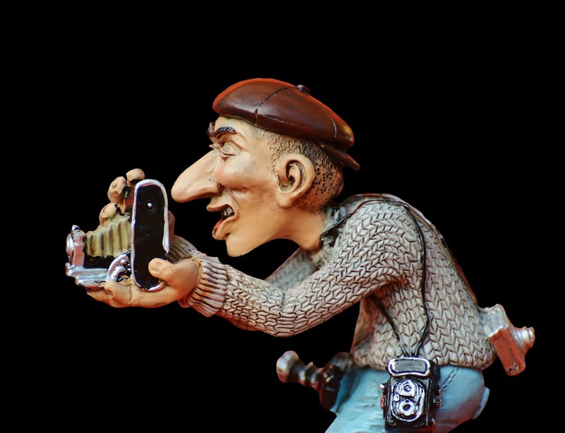 Celebrity paparazzi image